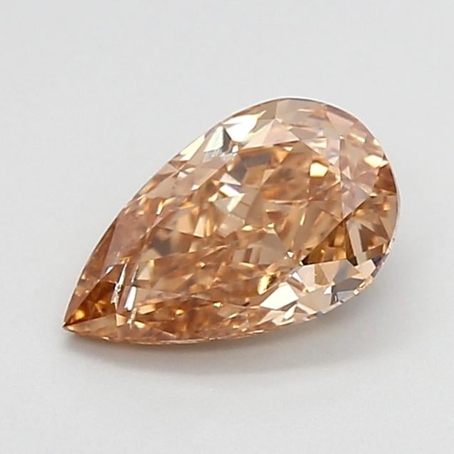 1.01 Ct. Fancy Light Brown Pear Lab Grown Diamond