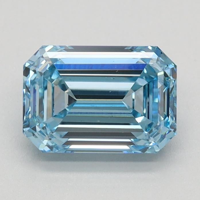 1.06 Ct. Fancy Intense Blue Emerald Lab Grown Diamond