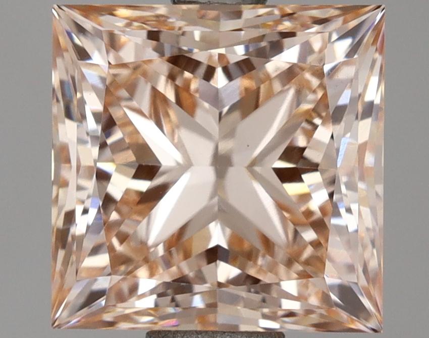2.50 Ct. Fancy Intense Pink Princess Lab Grown Diamond