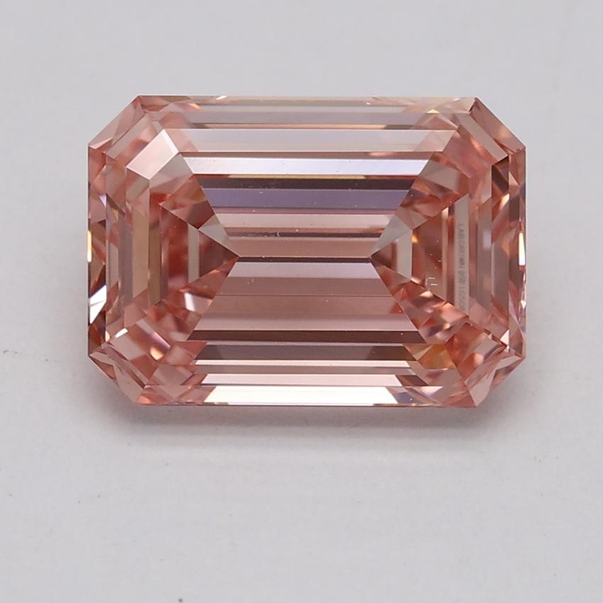 2.03 Ct. Fancy Intense Pink Emerald Lab Grown Diamond