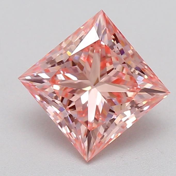 1.05 Ct. Fancy Intense  Pink Princess Lab Grown Diamond