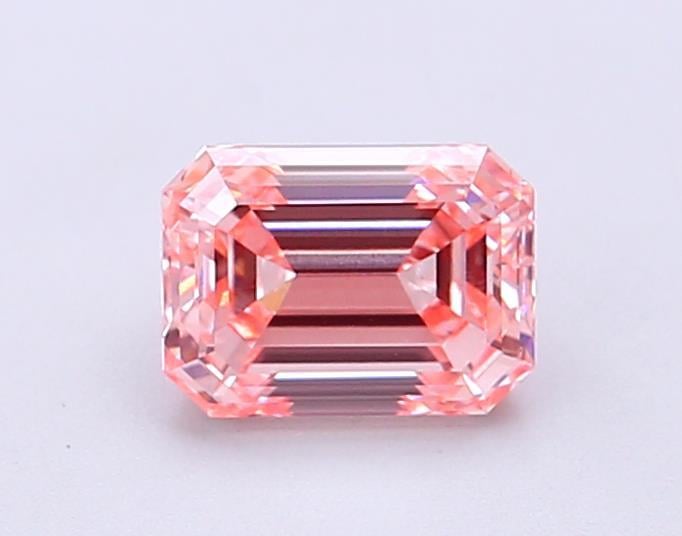1.01 Ct. Fancy Intense  Pink Emerald Lab Grown Diamond
