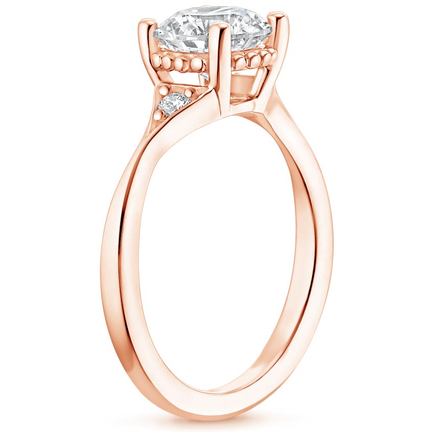 14K Rose Gold Dolce Diamond Ring