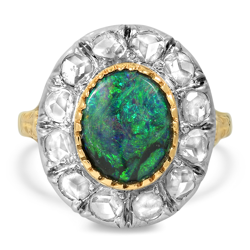 Victorian Opal Cocktail Ring