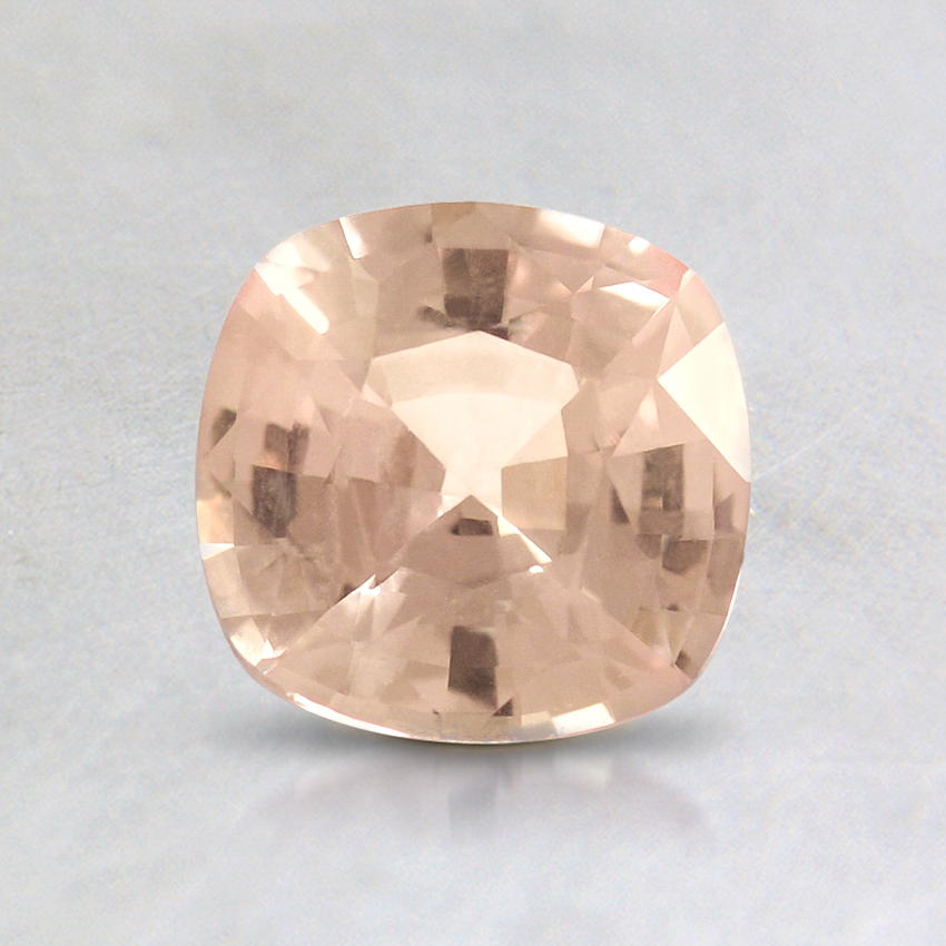 6mm Peach Cushion Sapphire