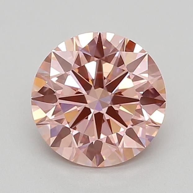 1.97 Ct. Fancy Vivid  Pink Round Lab Grown Diamond