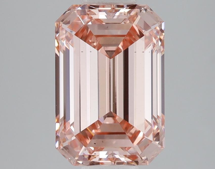 3.07 Ct. Fancy Intense Pink Emerald Lab Grown Diamond
