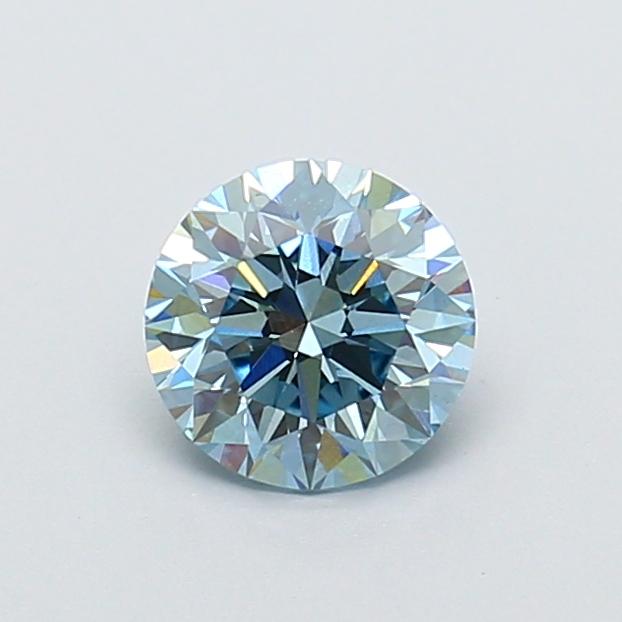 1.00 Ct. Fancy Intense Blue Round Lab Grown Diamond