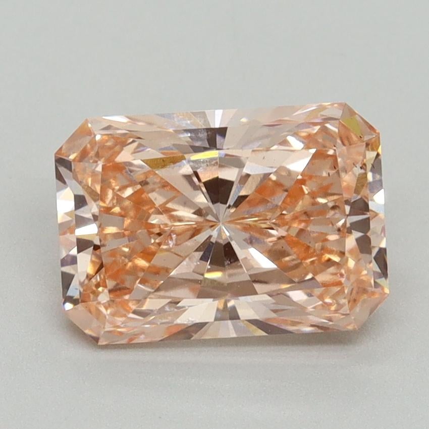 2.09 Ct. Fancy Vivid Pink Radiant Lab Grown Diamond