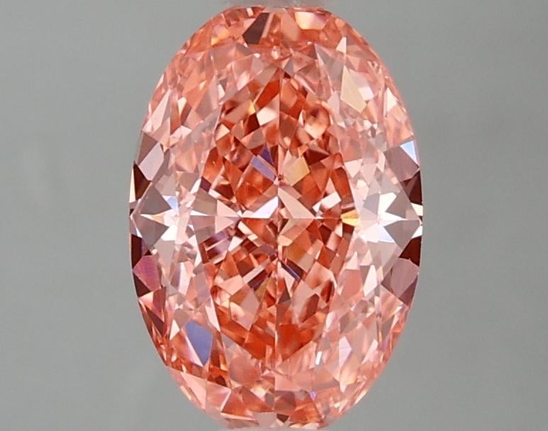 1.84 Ct. Fancy Pink Oval Lab Grown Diamond