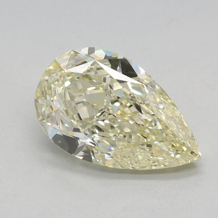 1.16 Ct. Fancy Light Yellow Pear Lab Grown Diamond
