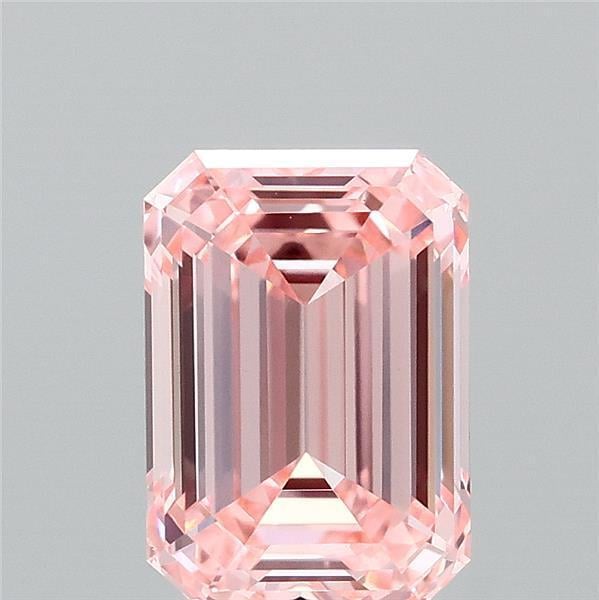2.01 Ct. Fancy Intense Pink Emerald Lab Grown Diamond