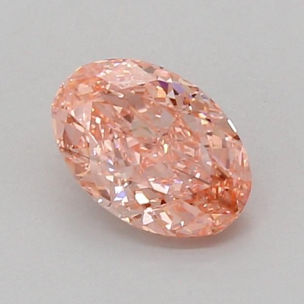 1.09 Ct. Fancy Vivid Pink Oval Lab Grown Diamond