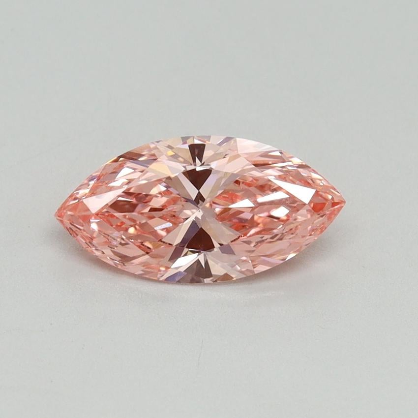 1.04 Ct. Fancy Vivid Pink Marquise Lab Grown Diamond