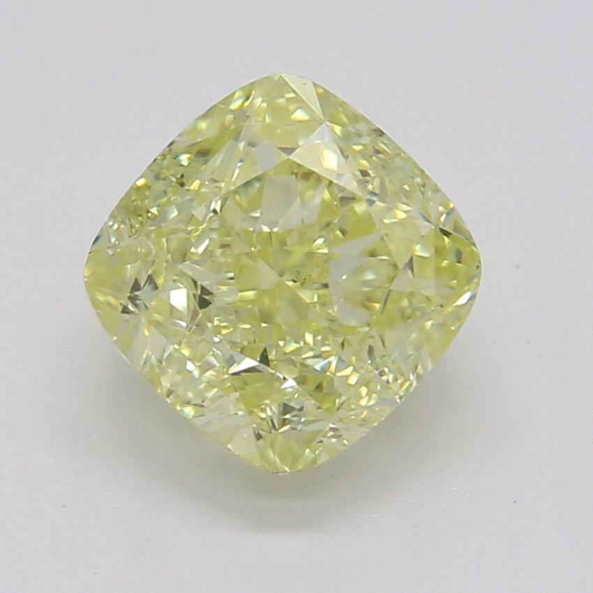 1.04 Ct. Fancy Yellow Cushion Diamond