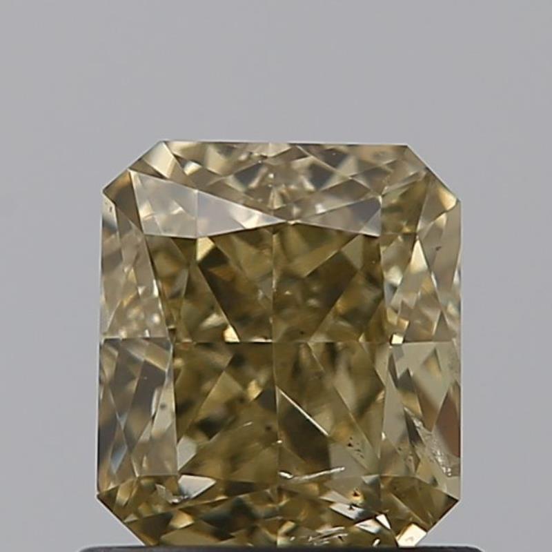 0.92 Ct. Fancy Yellow Cushion Diamond