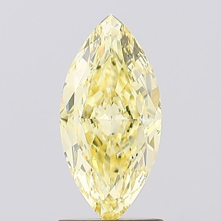 1.36 Ct. Fancy Intense Yellow Marquise Lab Grown Diamond