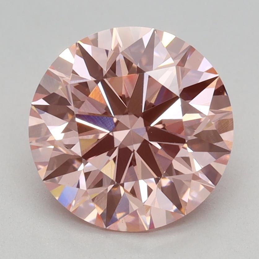 1.80 Ct. Fancy Pink Round Lab Grown Diamond