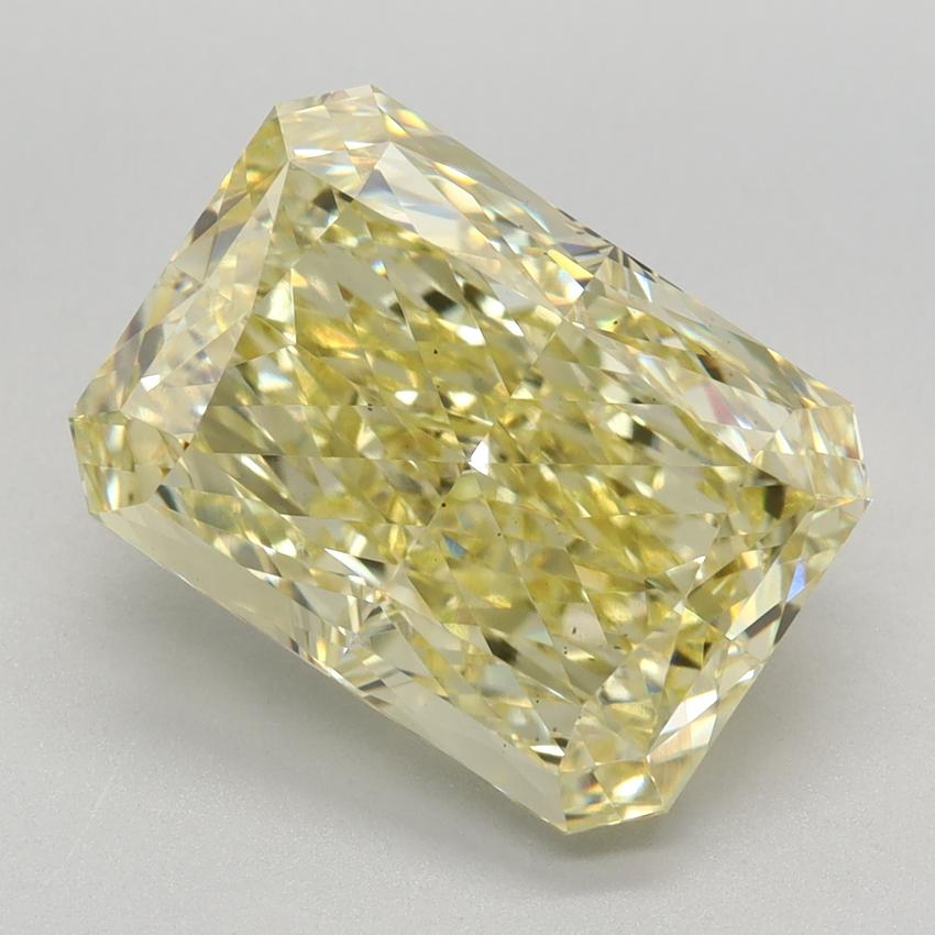 5.24 Ct. Fancy Intense Yellow Radiant Lab Grown Diamond