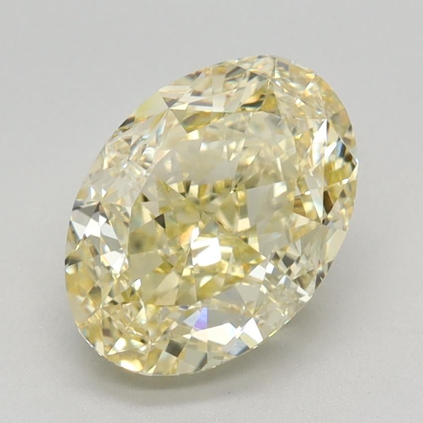 2.13 Ct. Fancy Intense Yellow Oval Lab Grown Diamond