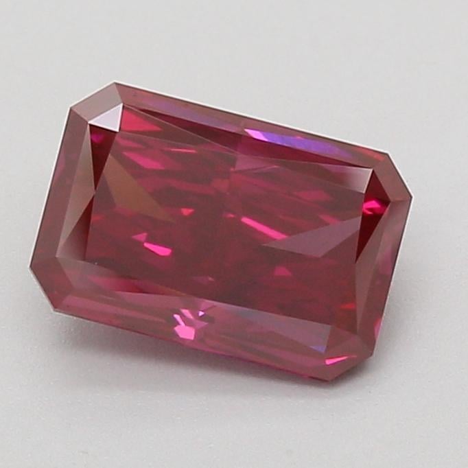 2.01 Ct. Fancy Deep Pink Radiant Lab Grown Diamond