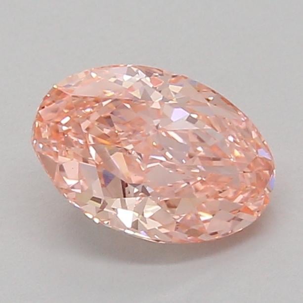1.51 Ct. Fancy Vivid Pink Oval Lab Grown Diamond