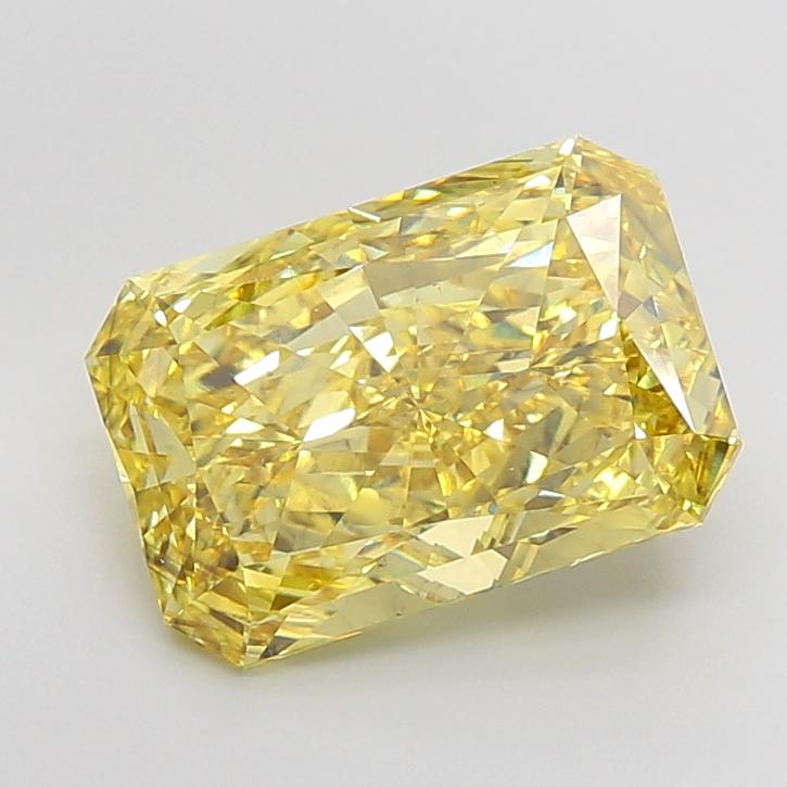 10.05 Ct. Fancy Intense None Yellow Radiant Lab Grown Diamond