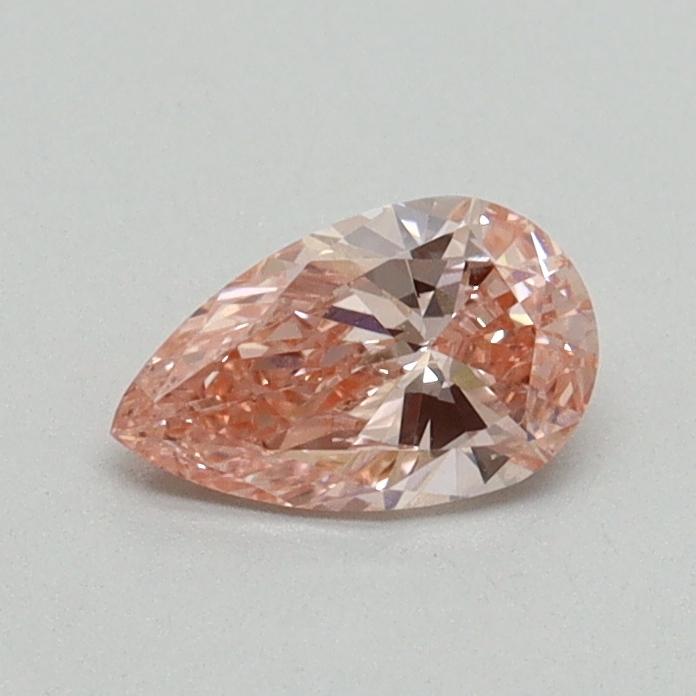 0.40 Ct. Fancy Vivid Pink Pear Lab Grown Diamond