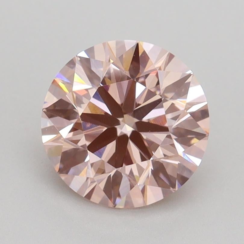 1.59 Ct. Fancy Intense Pink Round Lab Grown Diamond