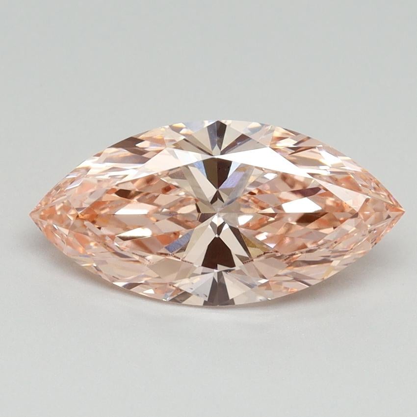 2.03 Ct. Fancy Intense Pink Marquise Lab Grown Diamond