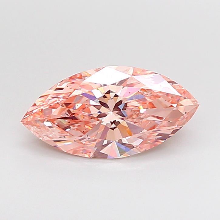 2.00 Ct. Fancy Intense Pink Marquise Lab Grown Diamond
