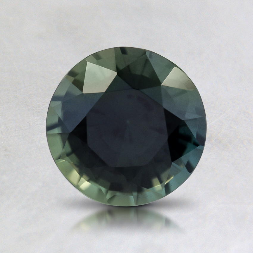 6.5mm Teal Round Sapphire