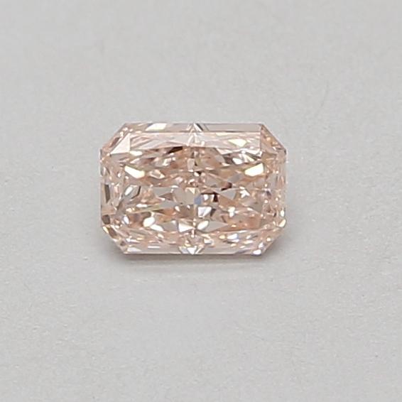 0.32 Ct. Fancy Brownish Pink Radiant Lab Grown Diamond