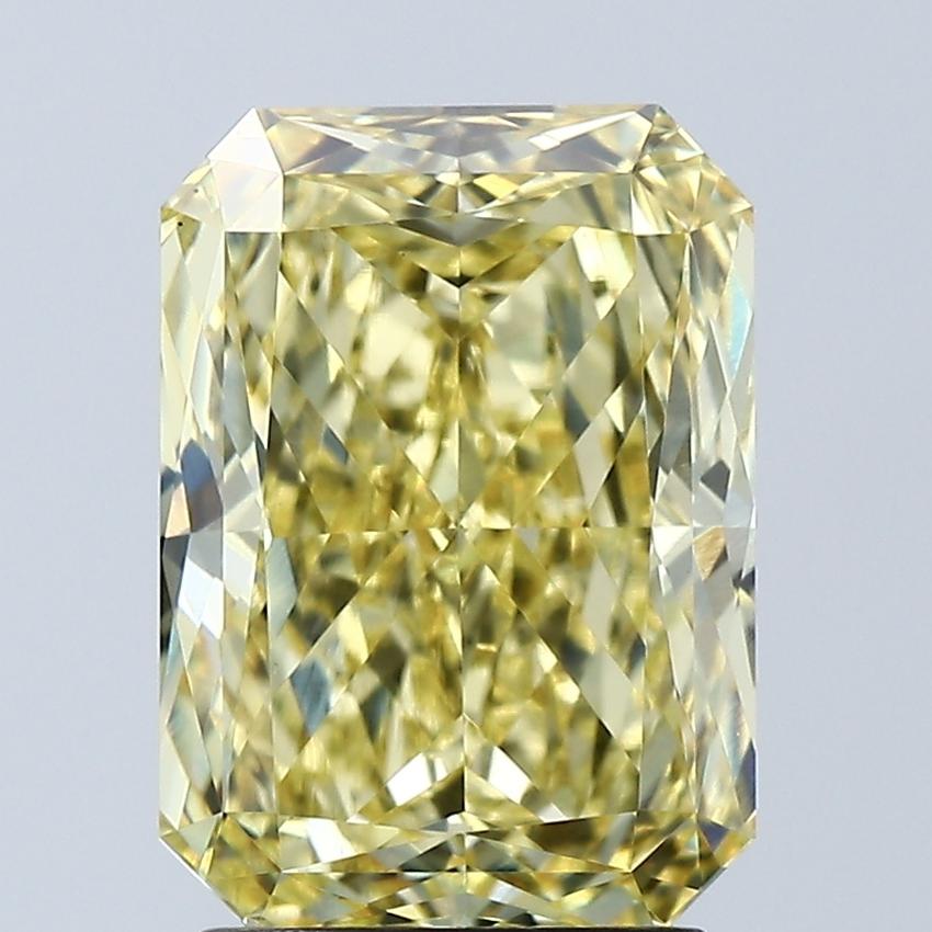 3.01 Ct. Fancy Vivid Yellow Radiant Lab Grown Diamond