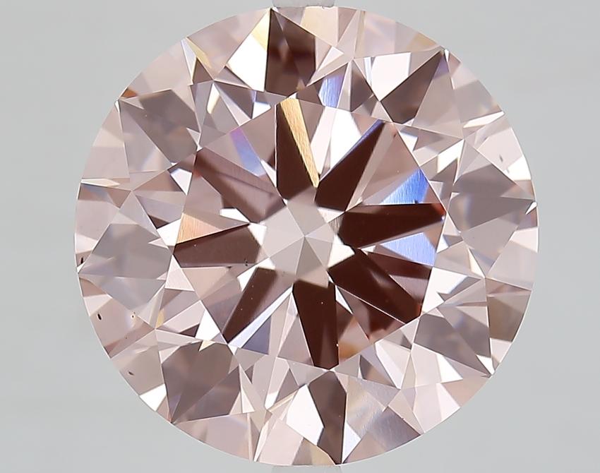 10.01 Ct. Fancy Intense Pink Round Lab Grown Diamond