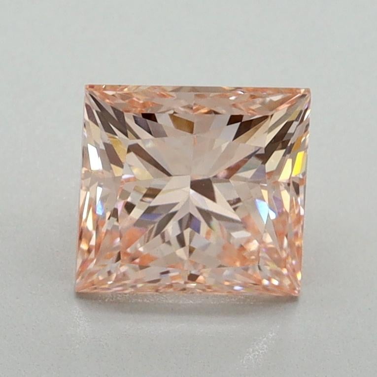 1.50 Ct. Fancy Intense Pink Princess Lab Grown Diamond