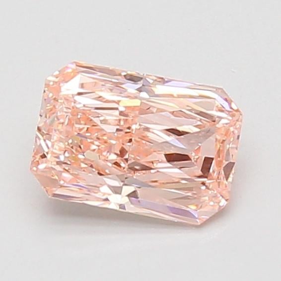 1.00 Ct. Fancy Vivid Pink Radiant Lab Grown Diamond