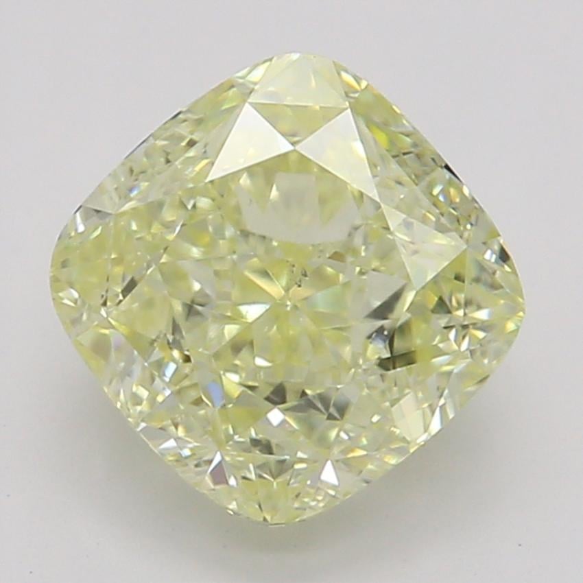 1.16 Ct. Fancy Yellow Cushion Diamond