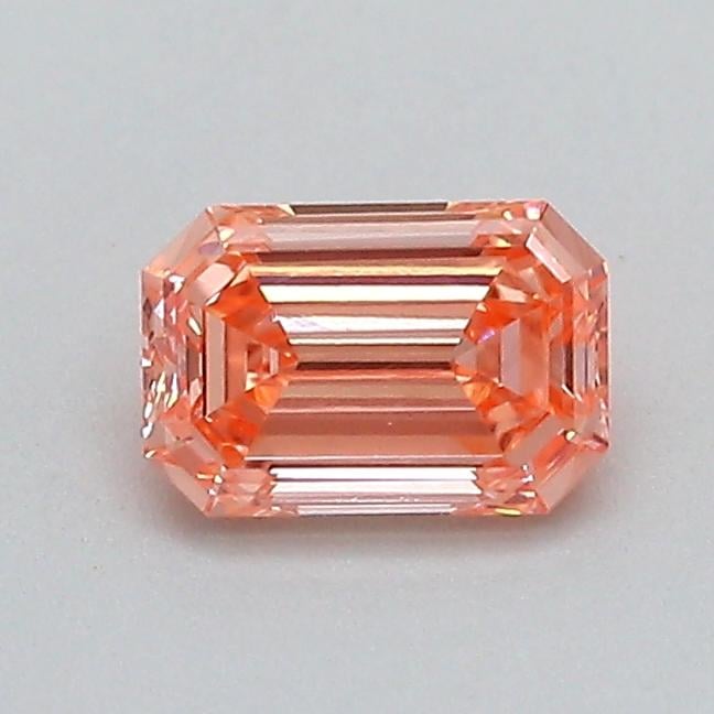 0.26 Ct. Fancy Vivid  Pink Emerald Lab Grown Diamond