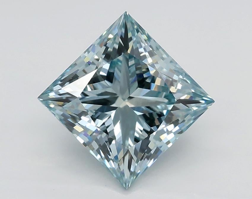 2.01 Ct. Fancy Blue Princess Lab Grown Diamond