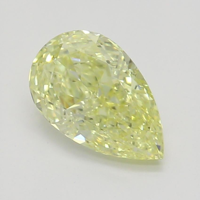 0.50 Ct. Fancy Yellow Pear Diamond