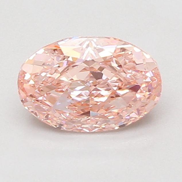 1.53 Ct. Fancy Vivid Pink Oval Lab Grown Diamond