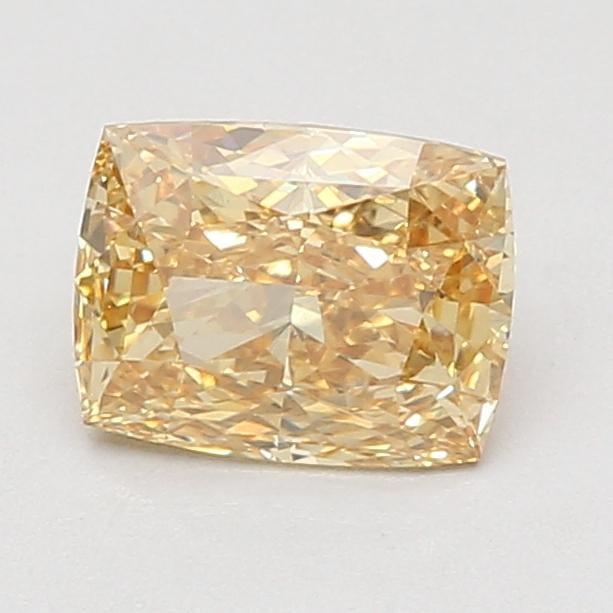 1.54 Ct. Fancy Intense Yellow Cushion Lab Grown Diamond