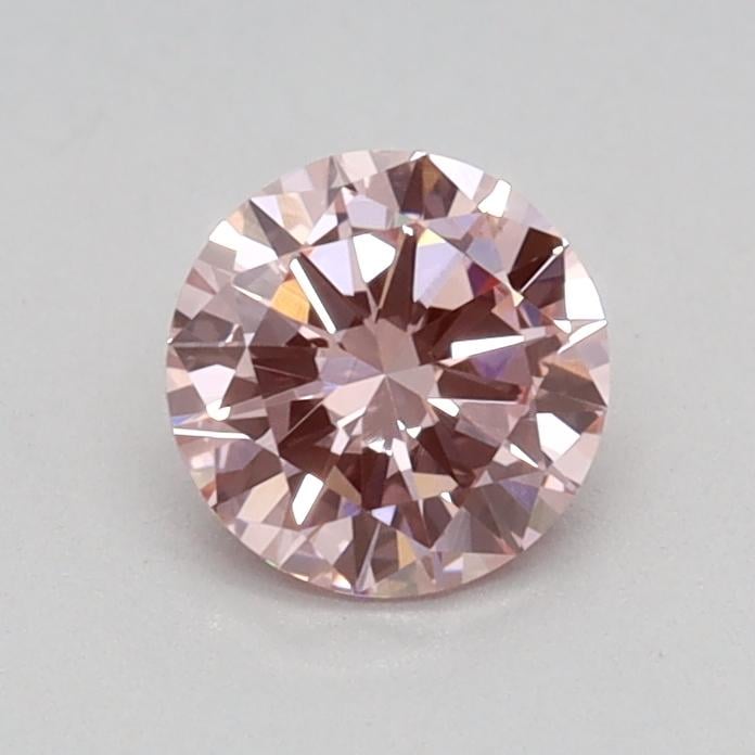 0.40 Ct. Fancy Intense Pink Round Lab Grown Diamond