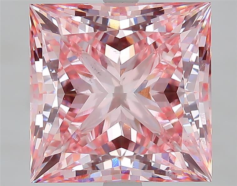 6.50 Ct. Fancy Intense  Pink Princess Lab Grown Diamond