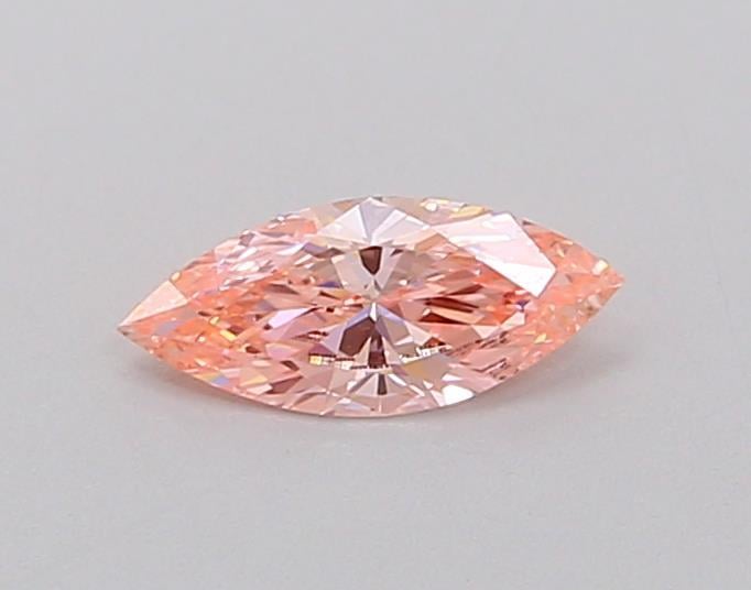 0.26 Ct. Fancy Vivid  Pink Marquise Lab Grown Diamond