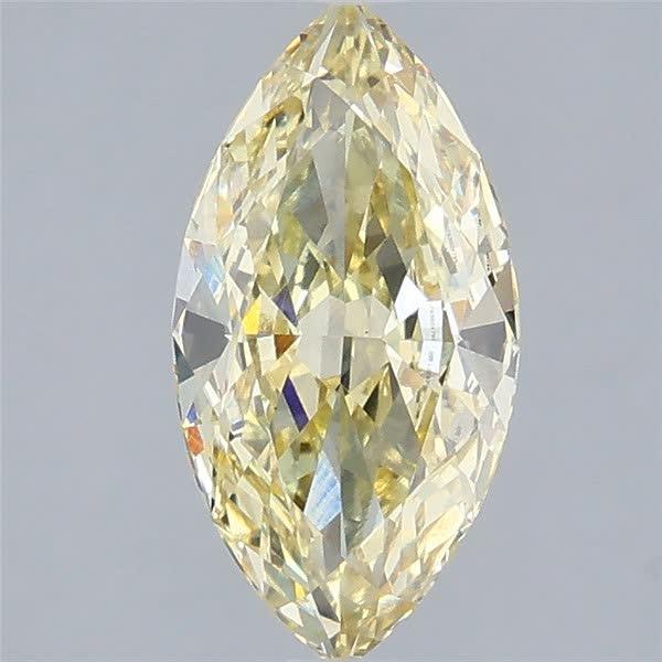 2.04 Ct. Fancy Intense Yellow Marquise Lab Grown Diamond