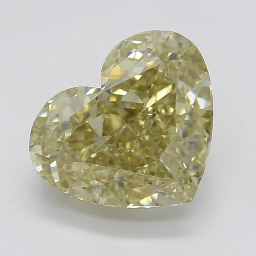 1.52 Ct. Fancy Brownish Yellow Heart Diamond