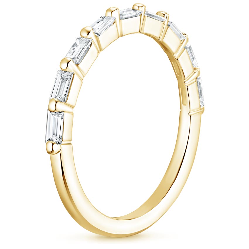 18K Yellow Gold Dominique Diamond Ring (1/3 ct. tw.), large side view
