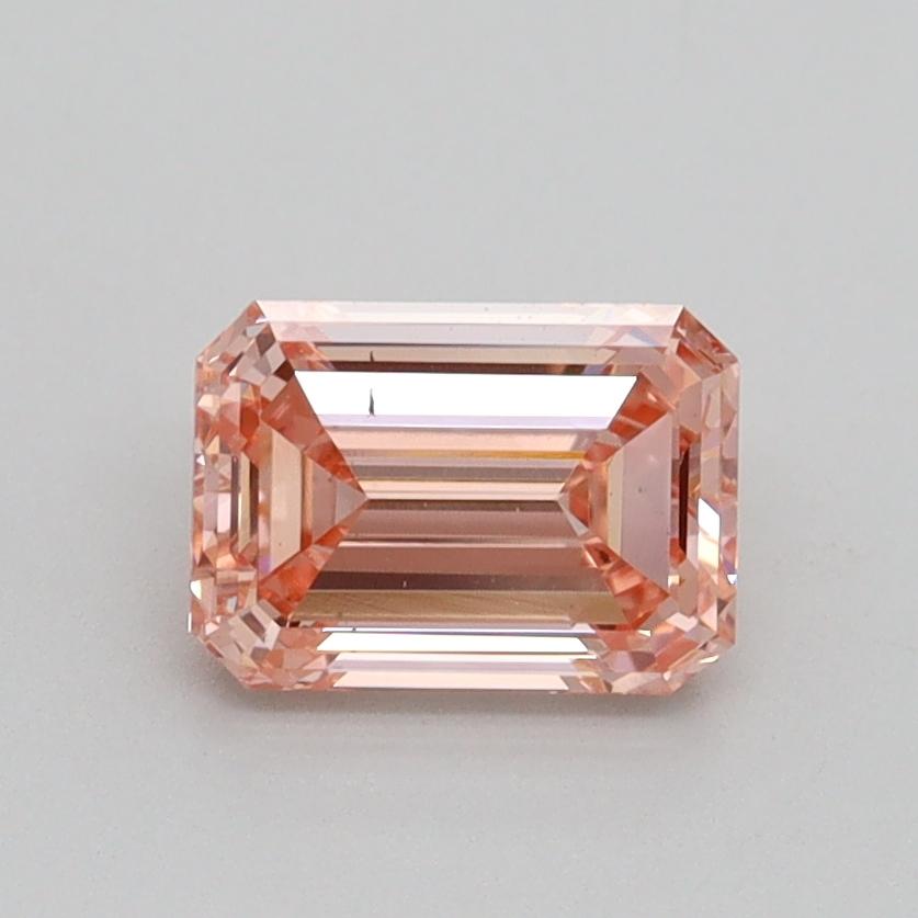 1.00 Ct. Fancy Intense Pink Emerald Lab Grown Diamond